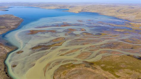 Breathtaking aerial scenery of Yellow River source in NW China - CGTN