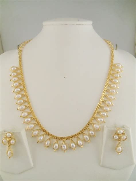 1gm Gold Jewelry Necklace Sets