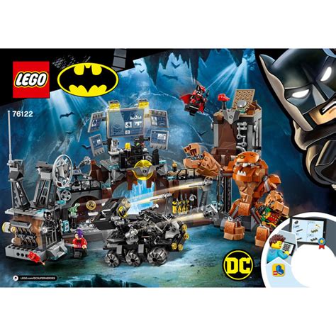 LEGO Batcave Clayface Invasion Set 76122 Instructions | Brick Owl ...