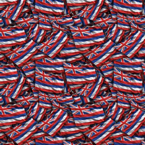 Hawaii State Flag Pattern