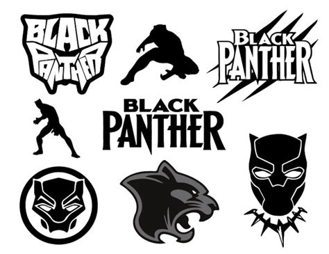 Black Panther Svg Panther Svg Panther Svg Cut File Panther Clipart ...