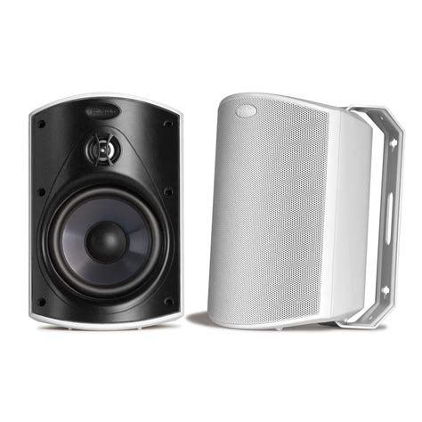 Polk Audio Atrium 4 Outdoor Speakers with Powerful Bass (Pair, White ...