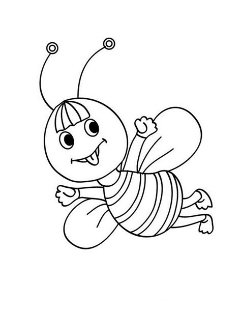 Mi colección de dibujos: Abejas para colorear | Bee coloring pages, Bug ...