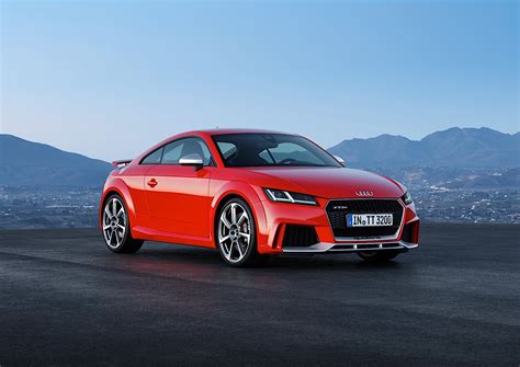 2017 Audi TT RS Roadster and Coupe Bow in Beijing with 400 HP and AWD ...