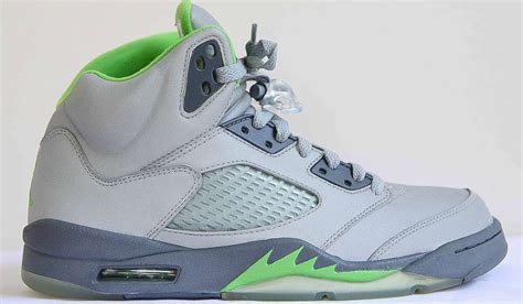 Air Jordan 5 (V) Retro Green Beans Silver Trainer - All you Need to ...