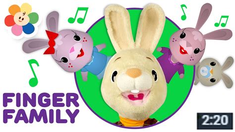 Finger Family Rhyme for Kids | Harry the Bunny | Family Finger Song ...