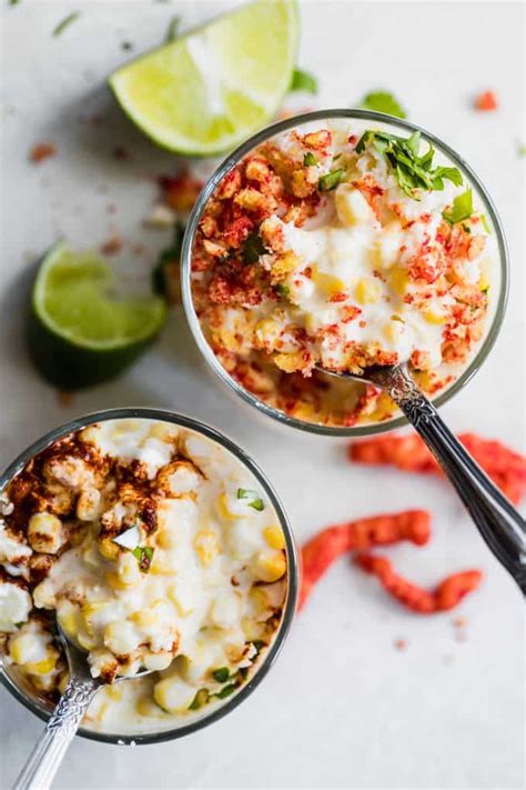 Mexican Street Corn in a Cup {Esquites} ?? | Recipe | Crazy corn recipe ...