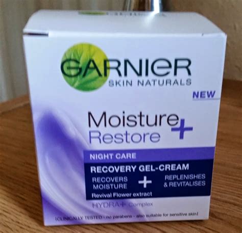 Garnier Moisture + Restore Night Care Recovery Gel Cream 50ml Review