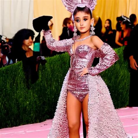 ariana grande at the 2023 met gala | Stable Diffusion