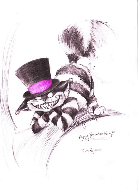 The Cheshire Cat by halfdemondog on DeviantArt