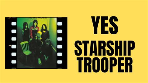 Yes - Starship Trooper - Reaction #yes - YouTube