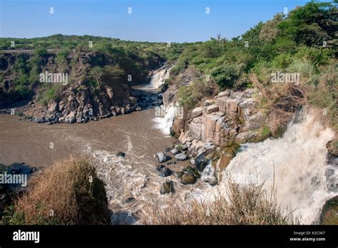 Awash river waterfall, Awash National Park, Awash National Park, Afar ...