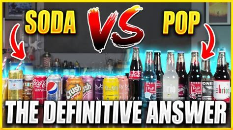 Soda vs Pop - Art of Drink