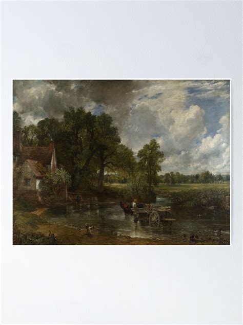 "John Constable's The Hay Wain" Poster for Sale by mosfunky | Redbubble