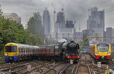 The Flying Scotsman takes to the rails for the first time in two years ...