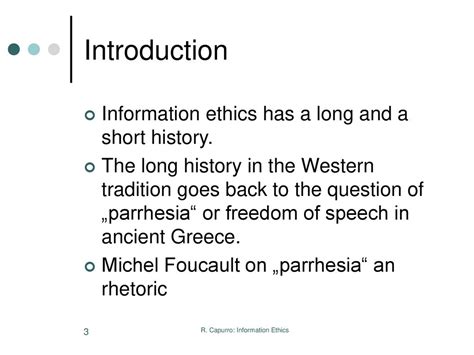 Towards an Ontological Foundation of Information Ethics - ppt download