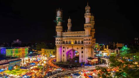 Charminar during Eid celebrations, Hyderabad, India - Bing Gallery