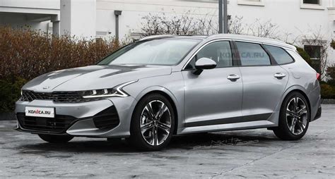 New 2021 Kia Optima (K5) Looks Seductive As A Sports Wagon | Carscoops