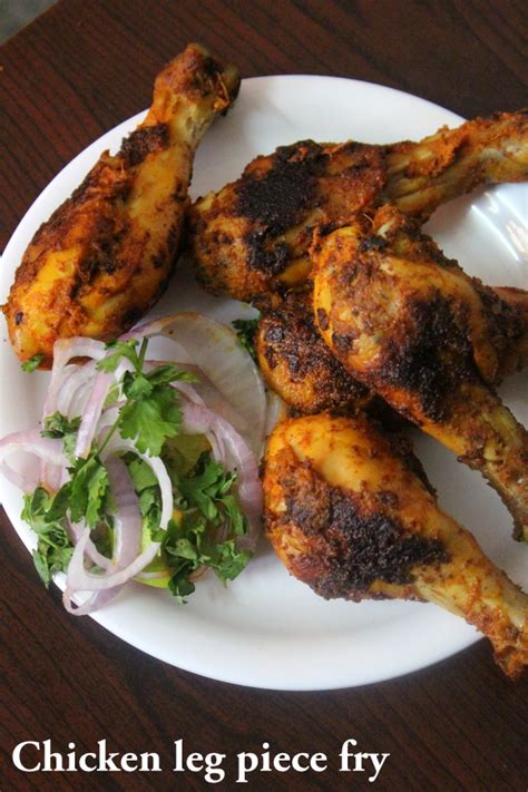 chicken leg piece fry recipe - Yummy Indian Kitchen