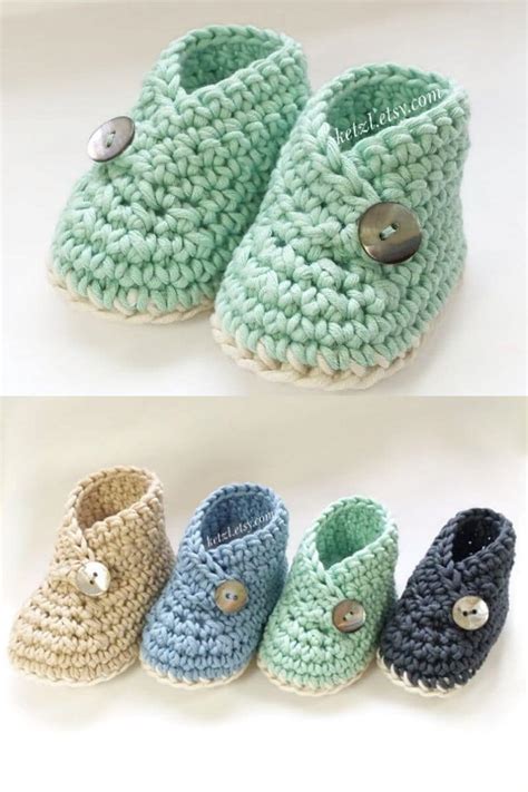 Baby Booties Crochet Pattern For Beginners - Amelia's Crochet