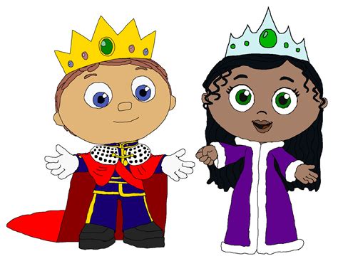 King Whyatt and Queen Princess Pea by KingLeonLionheart on DeviantArt