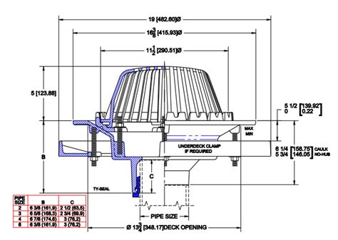 Wade 3000 15-In. Roof Drain Installation Instructions