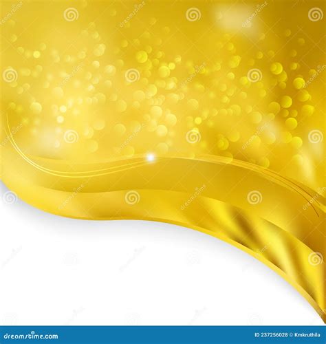 Abstract Gold Wave Ppt Background Beautiful Elegant Illustration Stock ...