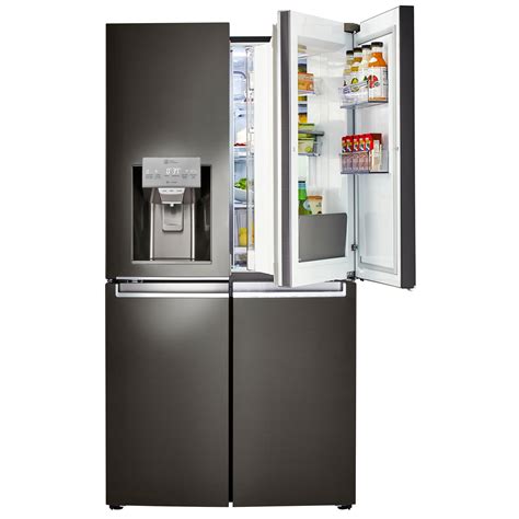 LG LNXS30866D 29.9 cu. ft. Smart Wi-Fi Enabled 4-Door Refrigerator w ...