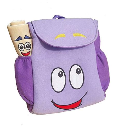 Dora Explorer Backpack Rescue Bag with Map,Pre-Kindergarten Toys ...