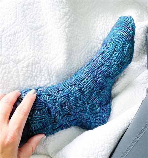 Winter Waves Socks - Free Sock Pattern - Cypress and Wool