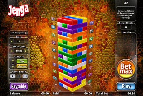 Play Jenga Online - PlayMillion Casino Games