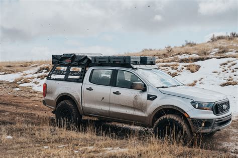 Ford Ranger Cab Height Bed Rack | 2019-2021 - Prinsu Roof Racks