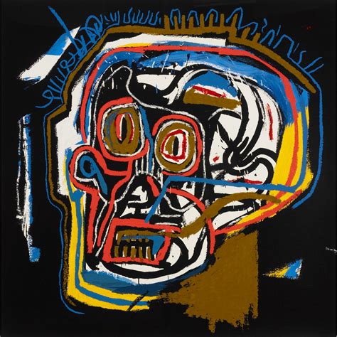 Jean-Michel Basquiat untitled (head)