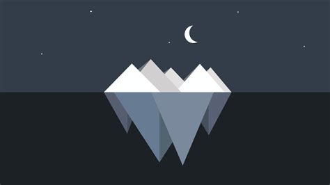 2560x108020 Iceberg Minimalist 2560x108020 Resolution Wallpaper, HD ...