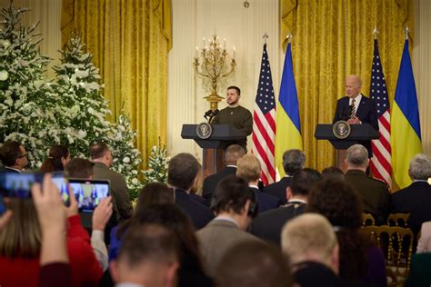 Remarks By President Biden And President Volodymyr Zelenskyy Of Ukraine ...