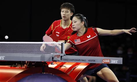 Chinese and US mixed doubles duo win bronze at 2021 World Table Tennis ...