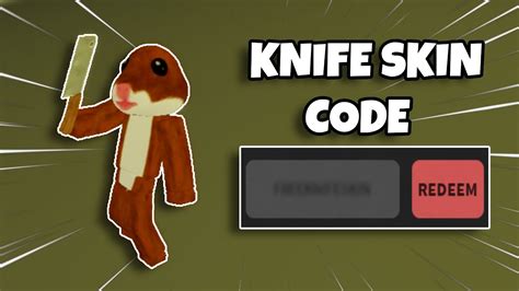 NEW Da Hood Knife Skin Code! 🗡️🤑 - YouTube