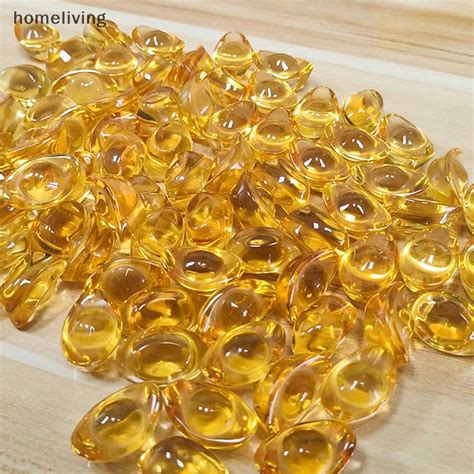 homeliving 1/10/20PCS Citrine Yuanbao Feng Shui Decoration Yuan Bao ...