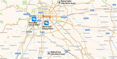 Beijing Airport Map