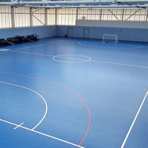 Indoor futsal court flooring