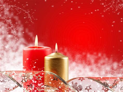 wallpapers: Christmas candles