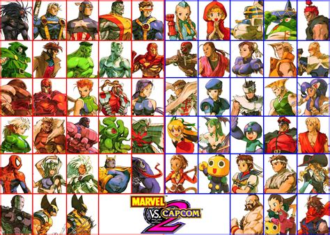 Marvel Vs Capcom Characters [Character Select] by NorthernCross12 on ...