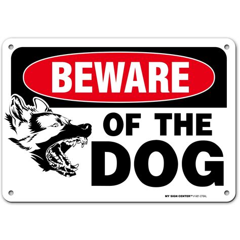 Beware Of Dog Sign Printable