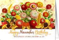 November Birthday Cards from Greeting Card Universe