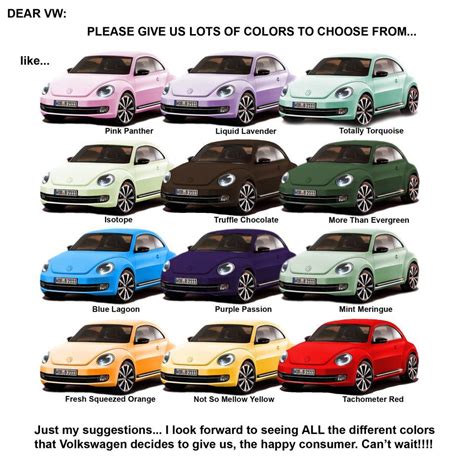 Introduce 106+ images volkswagen bug colors - In.thptnganamst.edu.vn