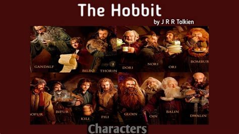 The Hobbit Characters | The Hobbit by J R R Tolkien Characters in Hindi ...