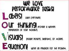 FREEBIE A Fun Acronym for Performance Tasks Poster *What to Include in ...