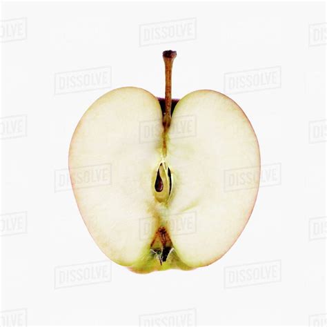 Cross-section of apple - Stock Photo - Dissolve