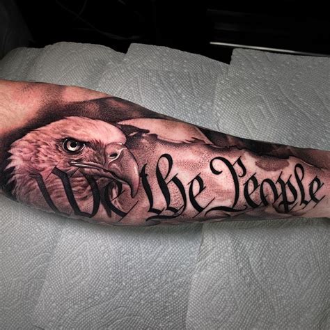 140 Patriotic We The People Tattoo Designs with Meaning and Ideas ...