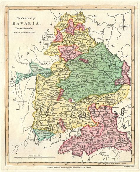 The Circle of Bavaria, Drawn from the Best Authorities.: Geographicus ...